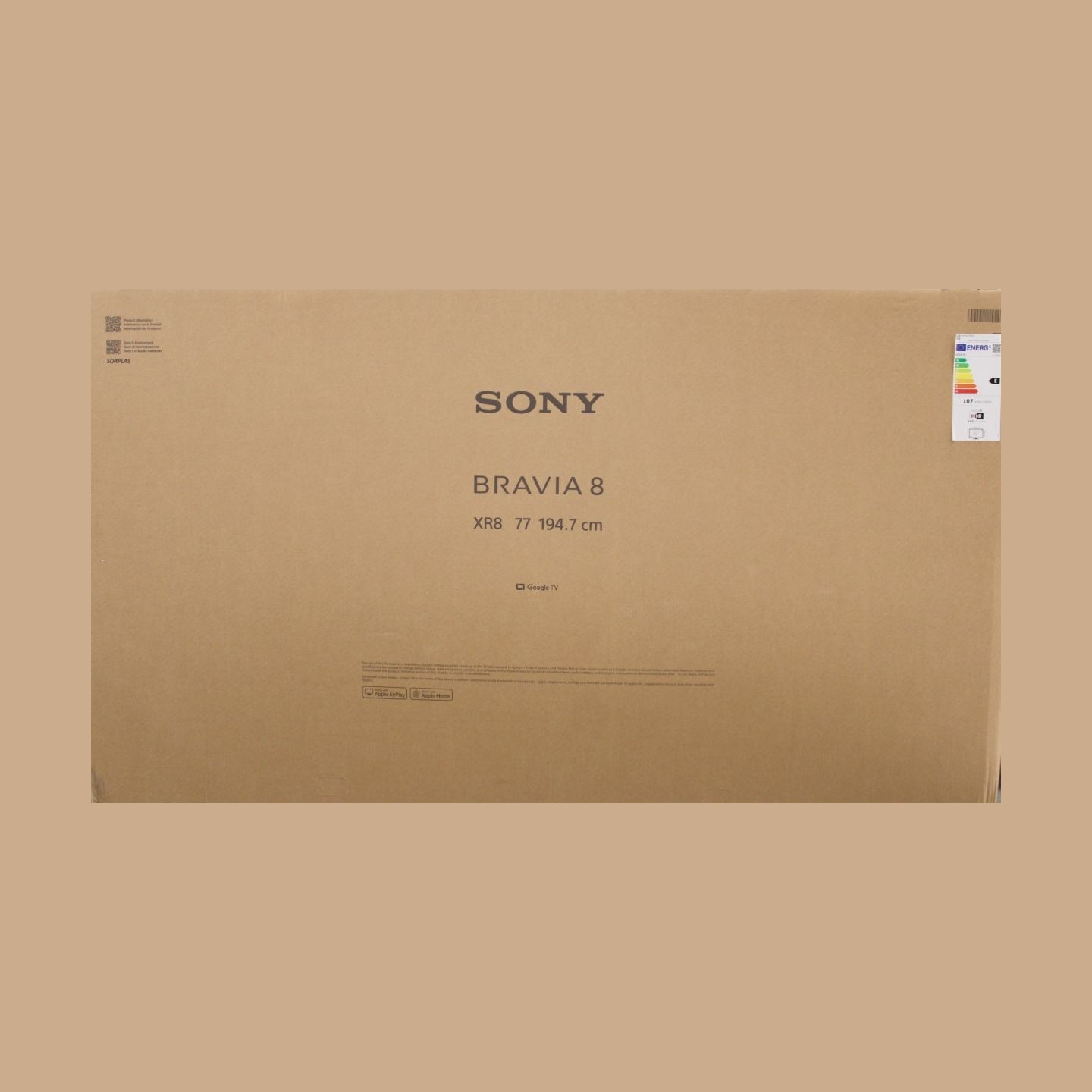 Sony K77XR80P Bravia 8 77" (195cm) 4K Ultra HD Smart Google OLED TV |  | Sony OLED TV | K77XR80P Bravia 8 | 77 | Smart TV | Goog