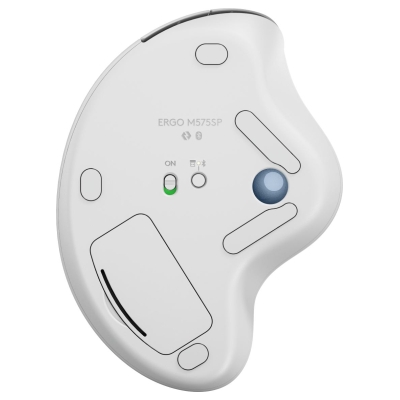 Logitech Mouse  ERGO M575S White / 910-007030