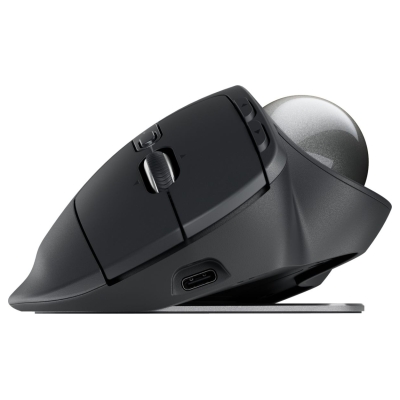Logitech Mouse MX Ergo S Advanced Trackball Graphite / 910-007260