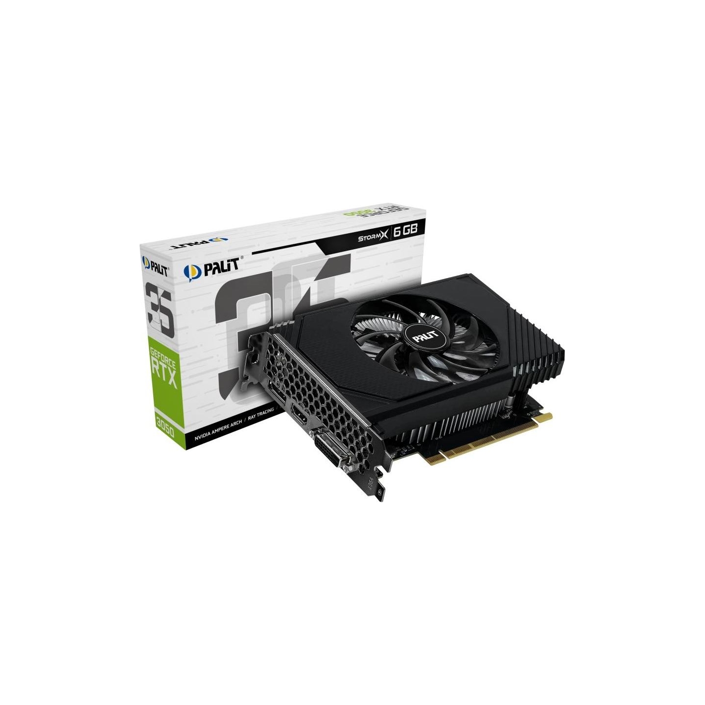 Palit RTX 3050 StormX 6GB GDDR6 96bit