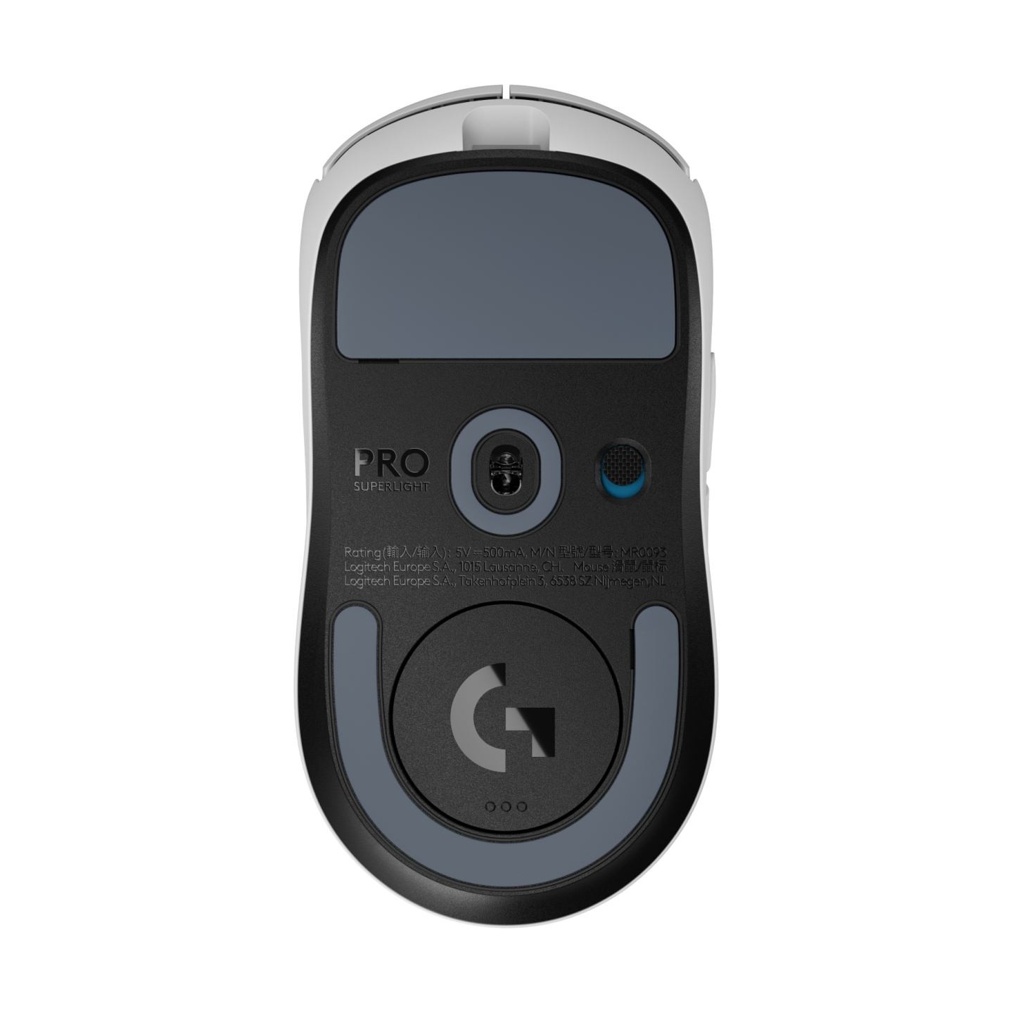 Logitech MOUSE USB WRL PRO X SUPERLIGHT/WHITE 910-006639 LOGITECH