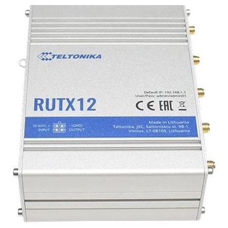 Teltonika IOT ROUTER RUTX12 2X LTE+ETH+WIFI