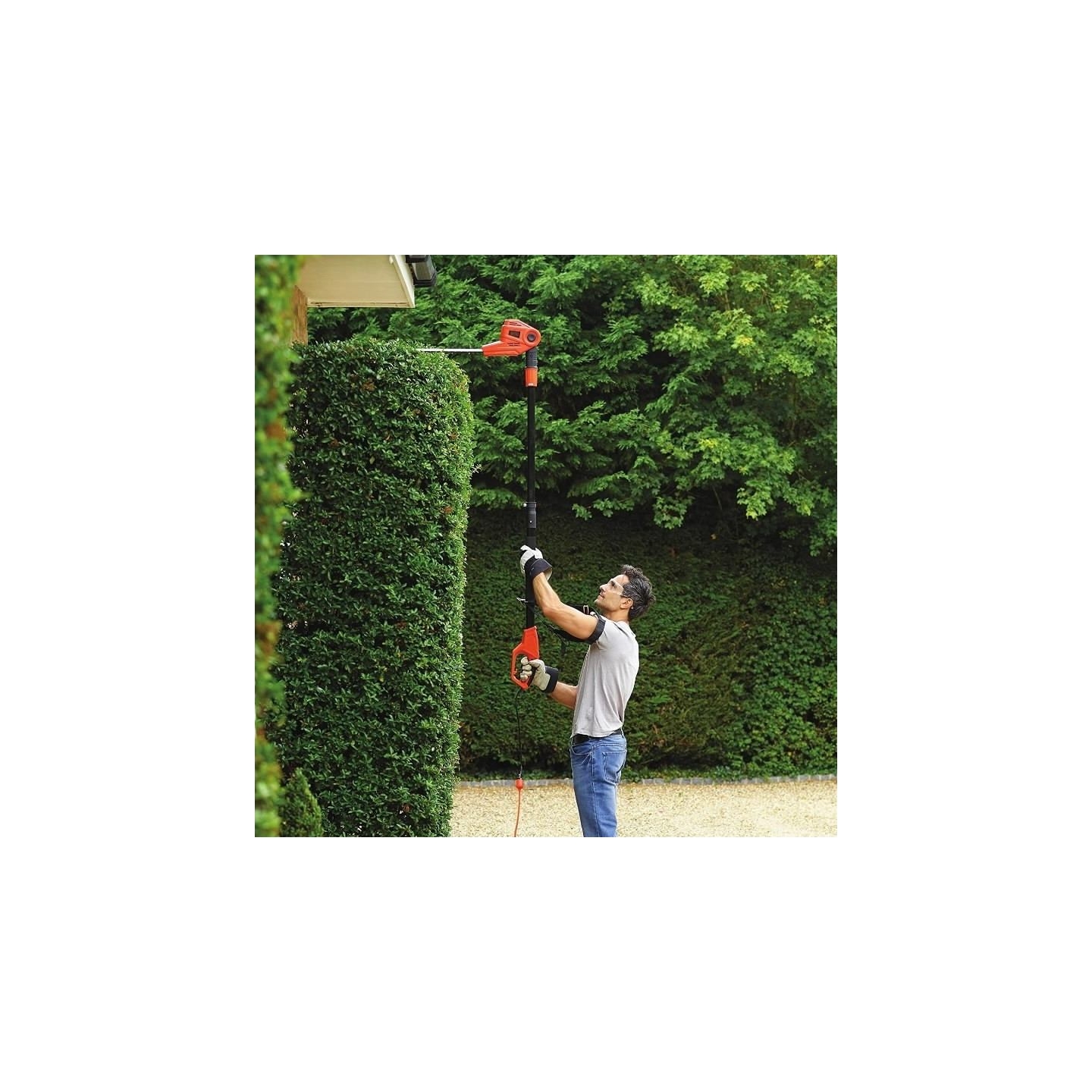 Black & Decker | Telescopic hedge trimmer, PH5551-QS, 550 W