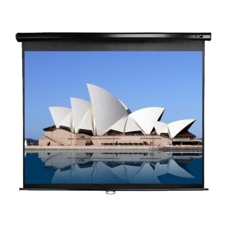 Elite Screens | Manual Series | M113UWS1 | Diagonal 113 " | 1:1 | Viewable screen width (W) 203 cm | Black