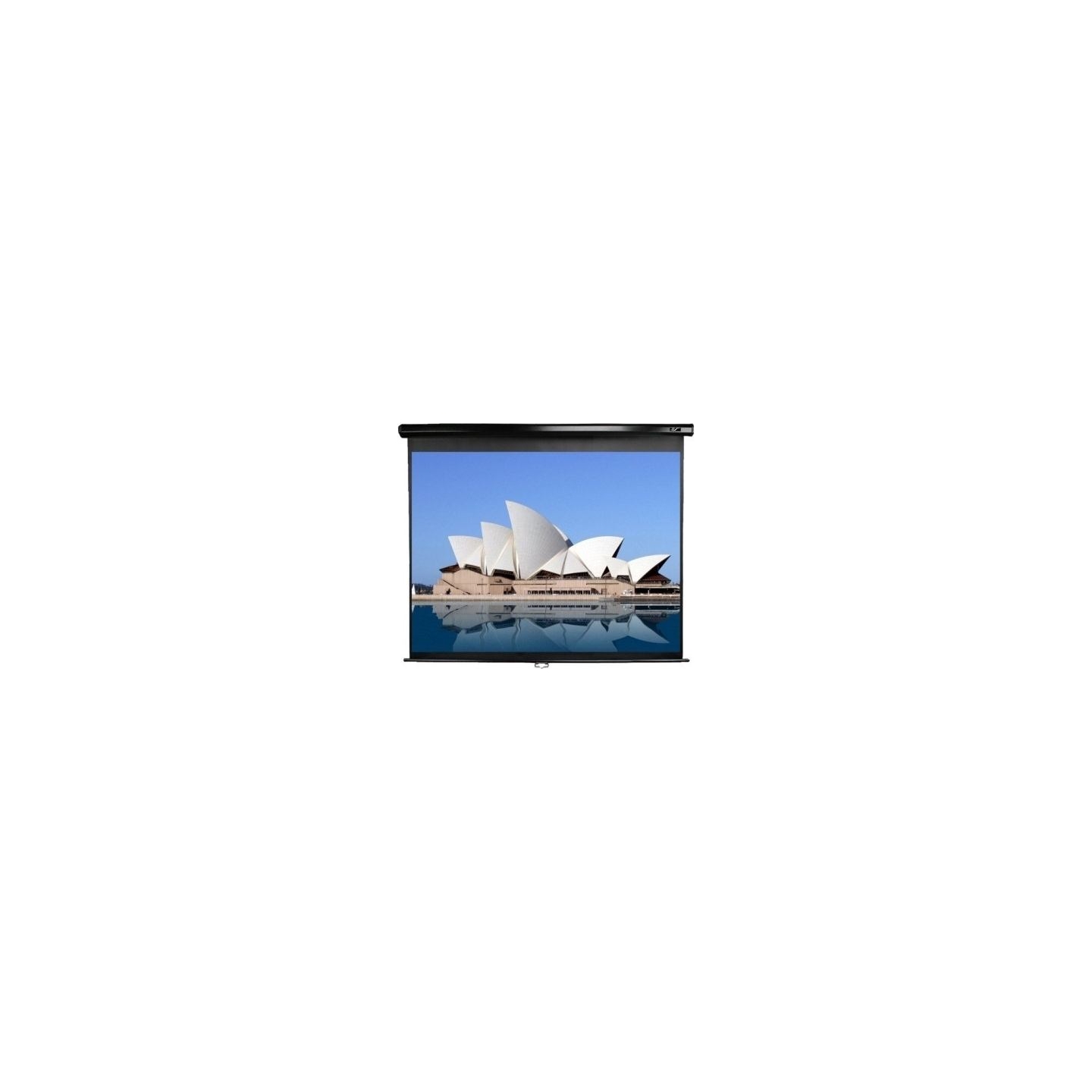Elite Screens | Manual Series | M113UWS1 | Diagonal 113 " | 1:1 | Viewable screen width (W) 203 cm | Black