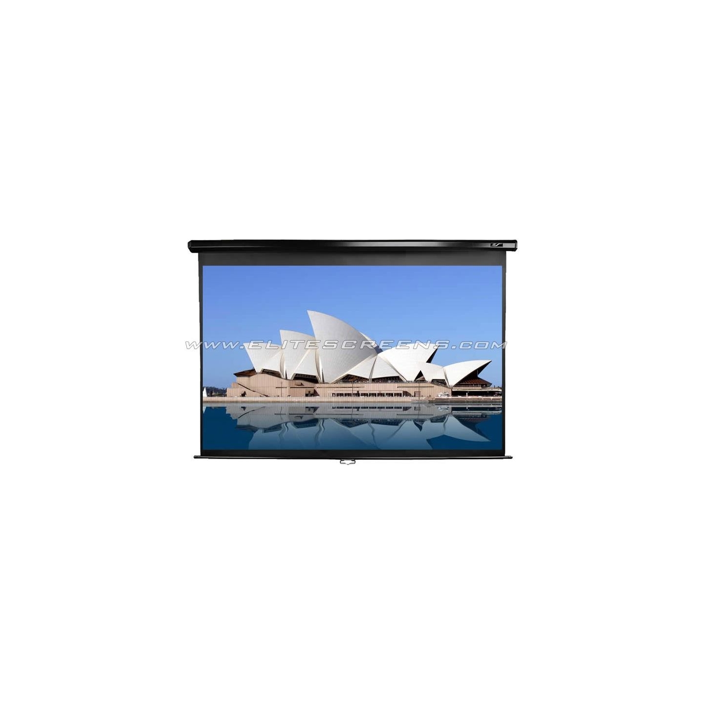 Elite Screens | Manual Series | M113UWS1 | Diagonal 113 " | 1:1 | Viewable screen width (W) 203 cm | Black