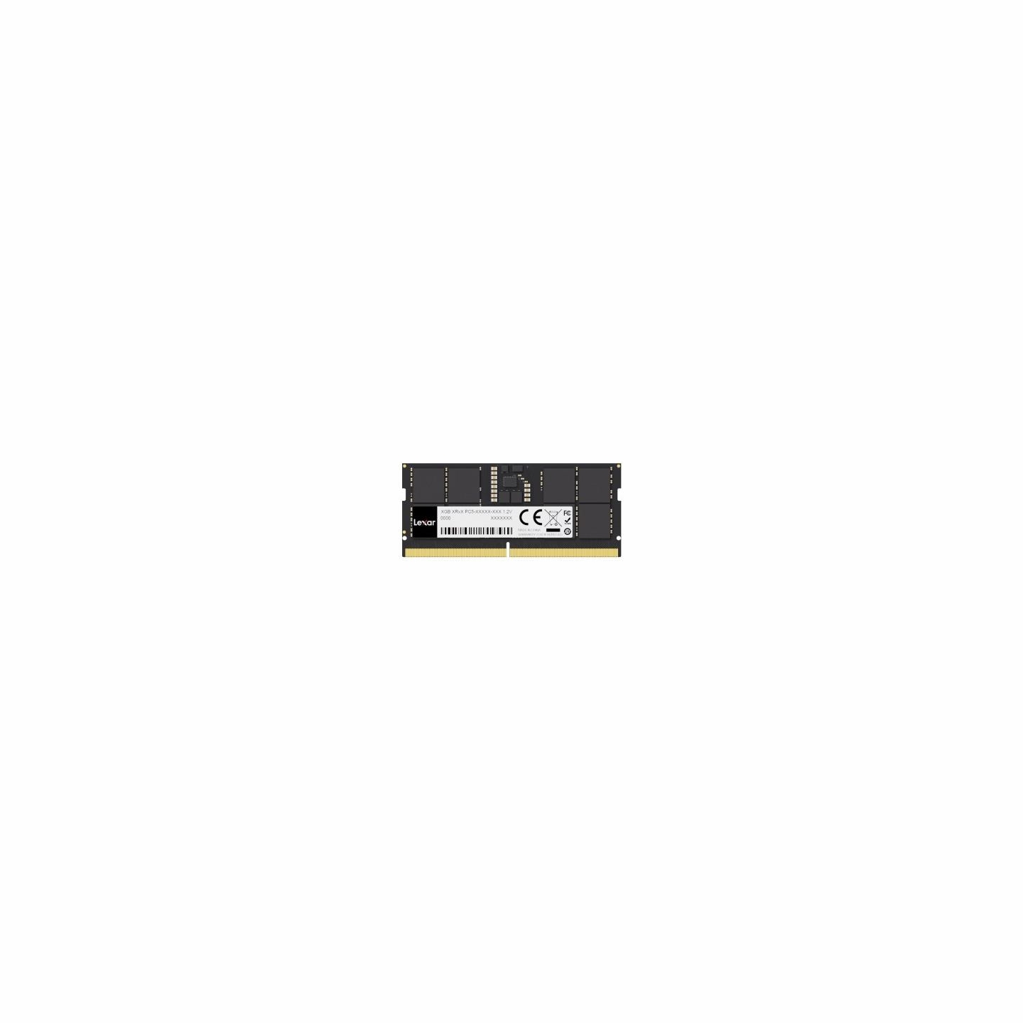 Lexar Notebook memory DDR5 SODIMM 16GB(1*16GB)/4800 CL40