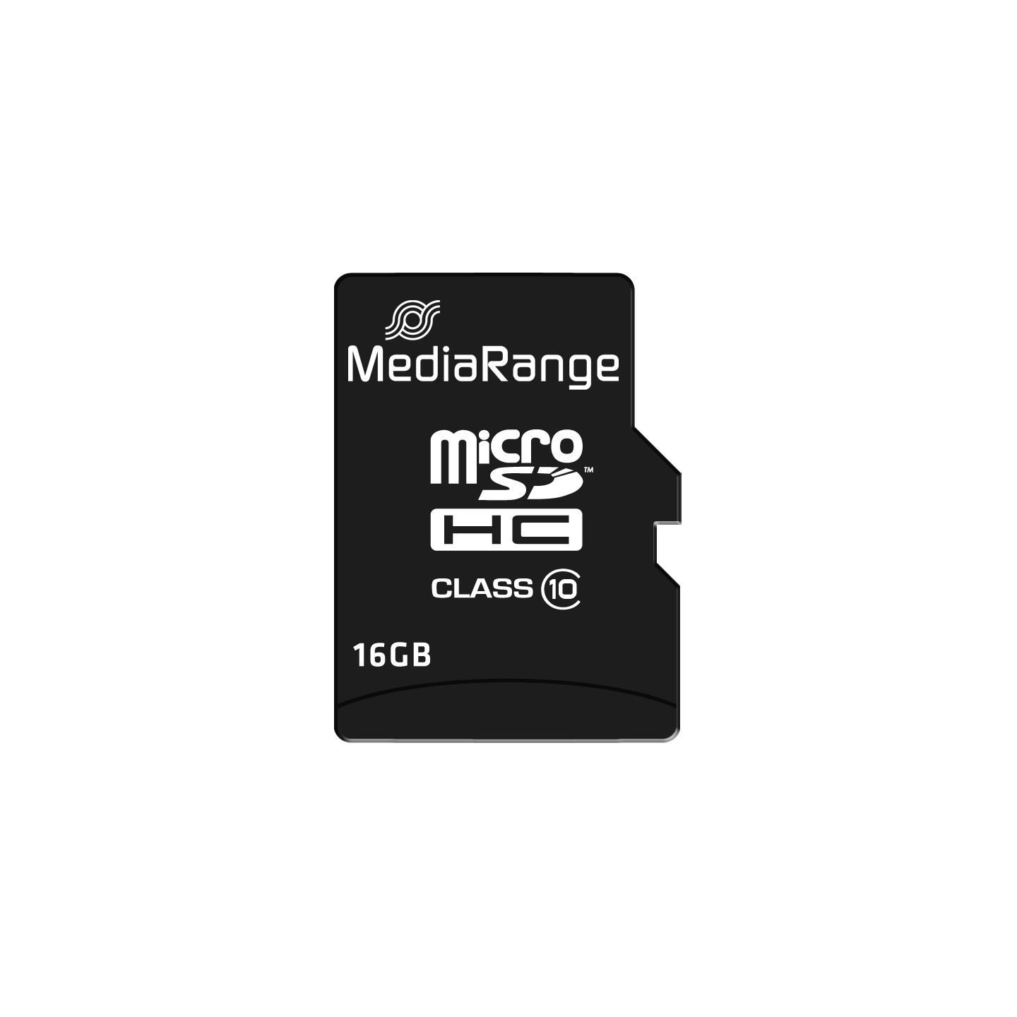 Mediarange MEMORY MICRO SDHC 16GB C10/W/ADAPTER MR958 MEDIARANGE