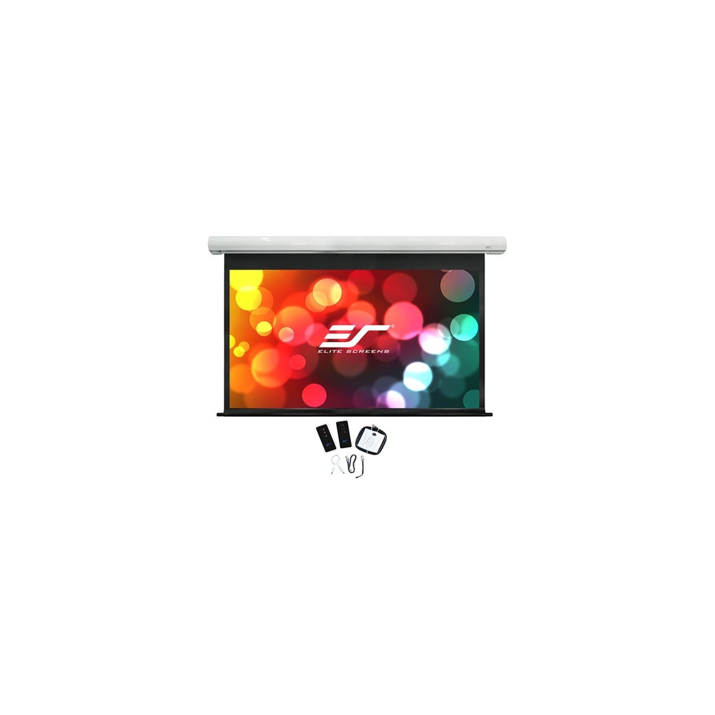 Elite Screens | Saker Series | SK110XHW-E12 | Diagonal 110 " | 16:10 | Viewable screen width (W) 244 cm | White