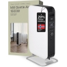 Mill | Heater | AB-H1500DN | Oil Filled Radiator | 1500 W | Number of power levels 3 | Suitable for rooms up to 16-24 m² | White