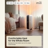 Mill | Heater | AB-H1500DN | Oil Filled Radiator | 1500 W | Number of power levels 3 | Suitable for rooms up to 16-24 m² | White