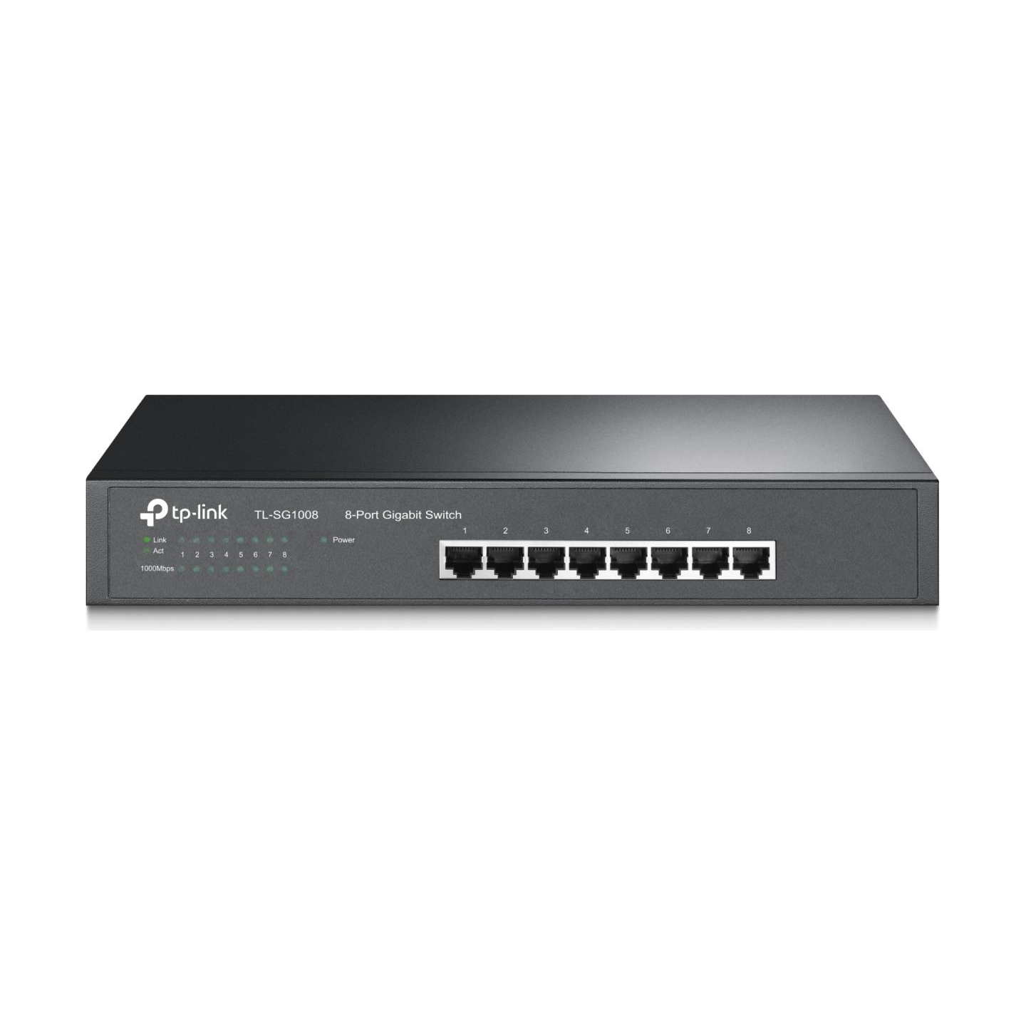 Tp-Link | 8-Port Gigabit Switch | TL-SG1008 | Unmanaged | Desktop/Rackmountable
