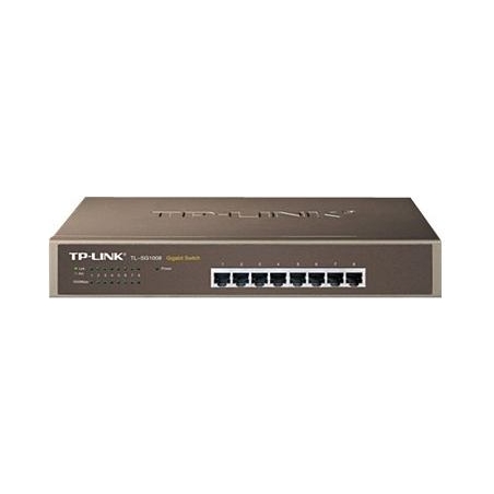 Tp-Link | 8-Port Gigabit Switch | TL-SG1008 | Unmanaged | Desktop/Rackmountable