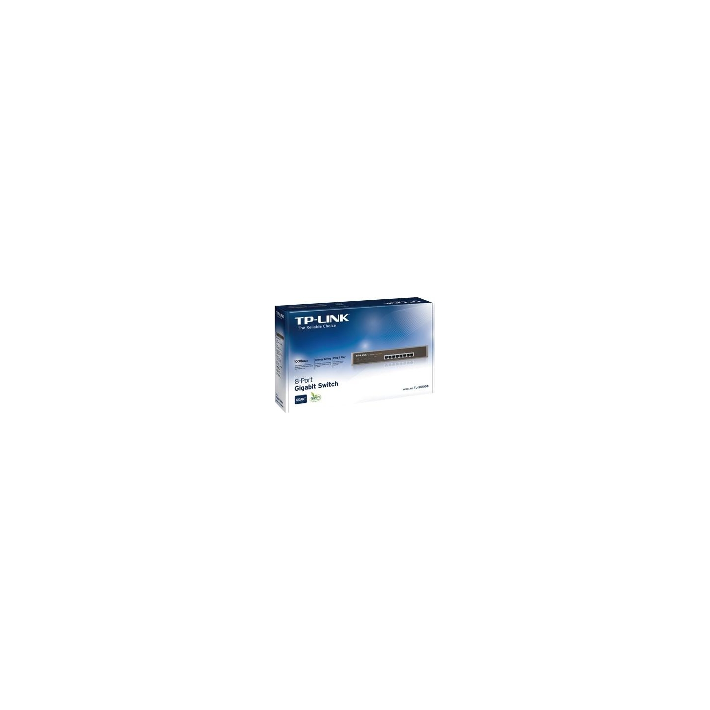 Tp-Link | 8-Port Gigabit Switch | TL-SG1008 | Unmanaged | Desktop/Rackmountable