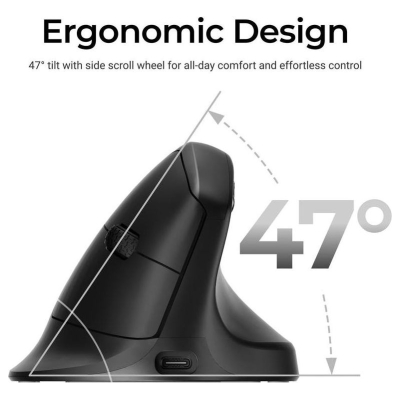 Keychron M5 (8000Hz) Black Wireless Mouse / M5-A23