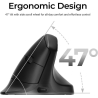 Keychron M5 (8000Hz) Black Wireless Mouse / M5-A23