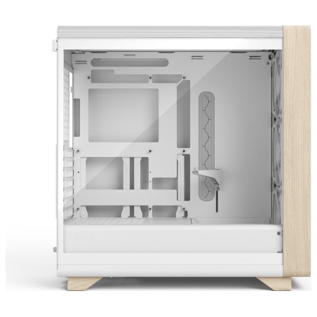Fractal Design Case Summit Chalk White TG Clear Tint