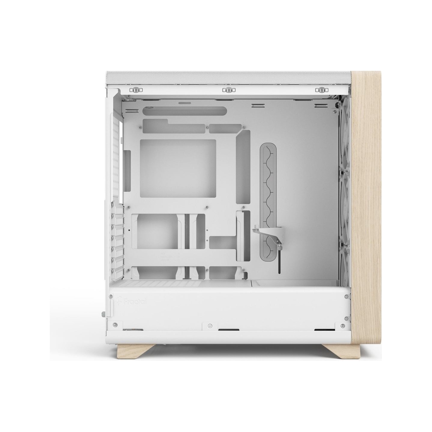 Fractal Design Case Summit Chalk White TG Clear Tint