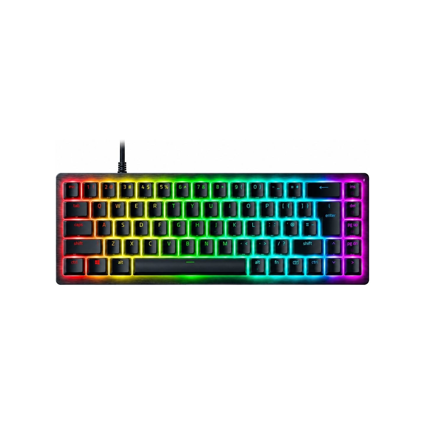 Razer Hall Effect Magnetic Esports Keyboard | Huntsman V3 HE Magnetic Mini 65% 8KHz | Keyboard | Wired | US | Razer Hall Effect 