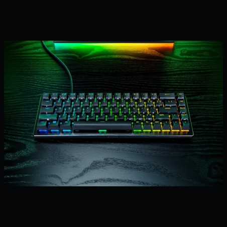 Razer Hall Effect Magnetic Esports Keyboard | Huntsman V3 HE Magnetic Mini 65% 8KHz | Keyboard | Wired | US | Razer Hall Effect 