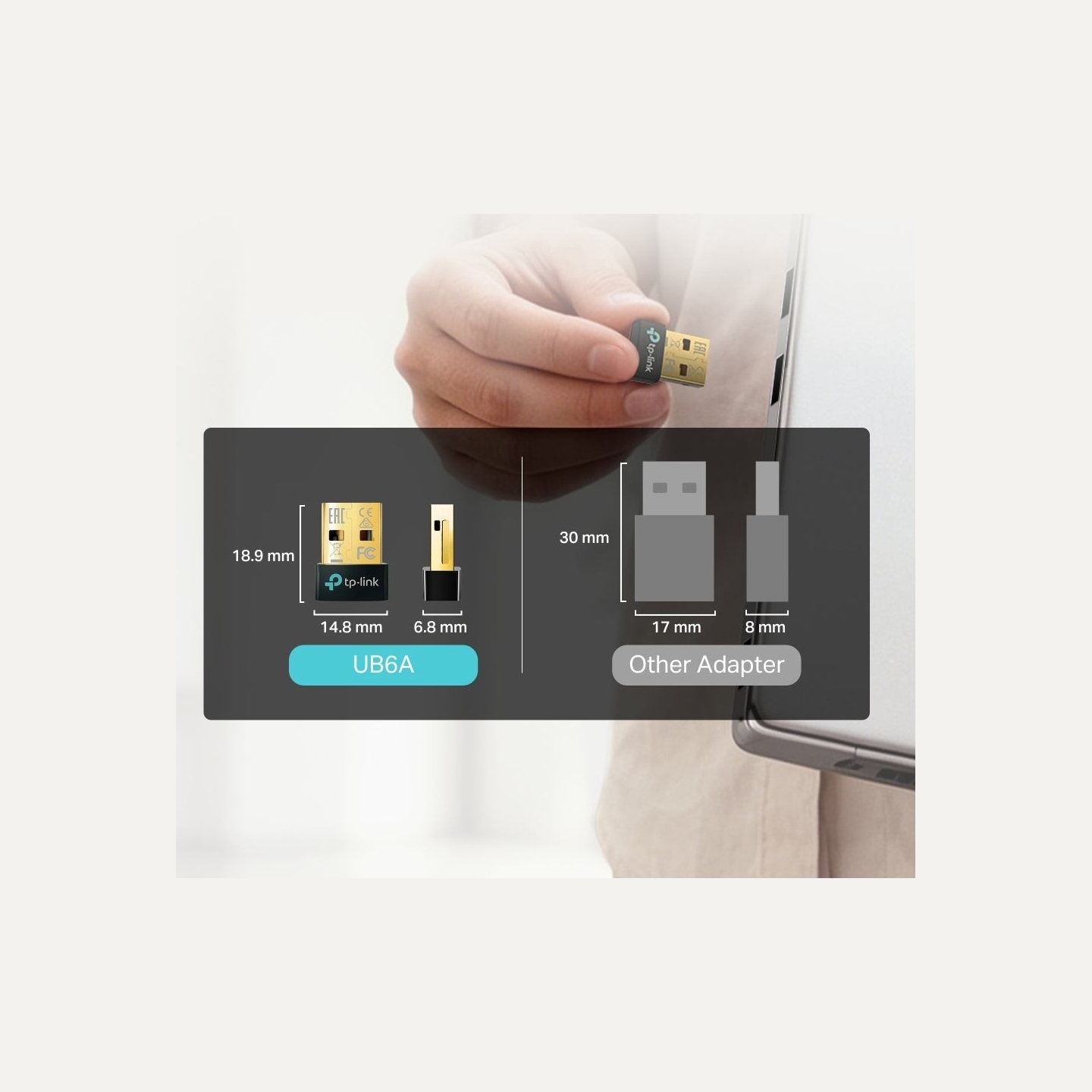 Tp-Link UB6A Bluetooth 6.0 Nano USB Adapter