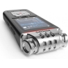 Philips Dyktafon DVT6115 Pamięć 8GB,USB,microSDHC 32GB,3 mikrofony Hi-Fi