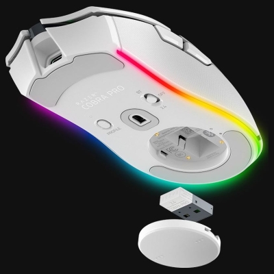 Razer Mouse RZ01-04660200-R3G1 / Cobra Pro White / RZ01-04660200-R3G1
