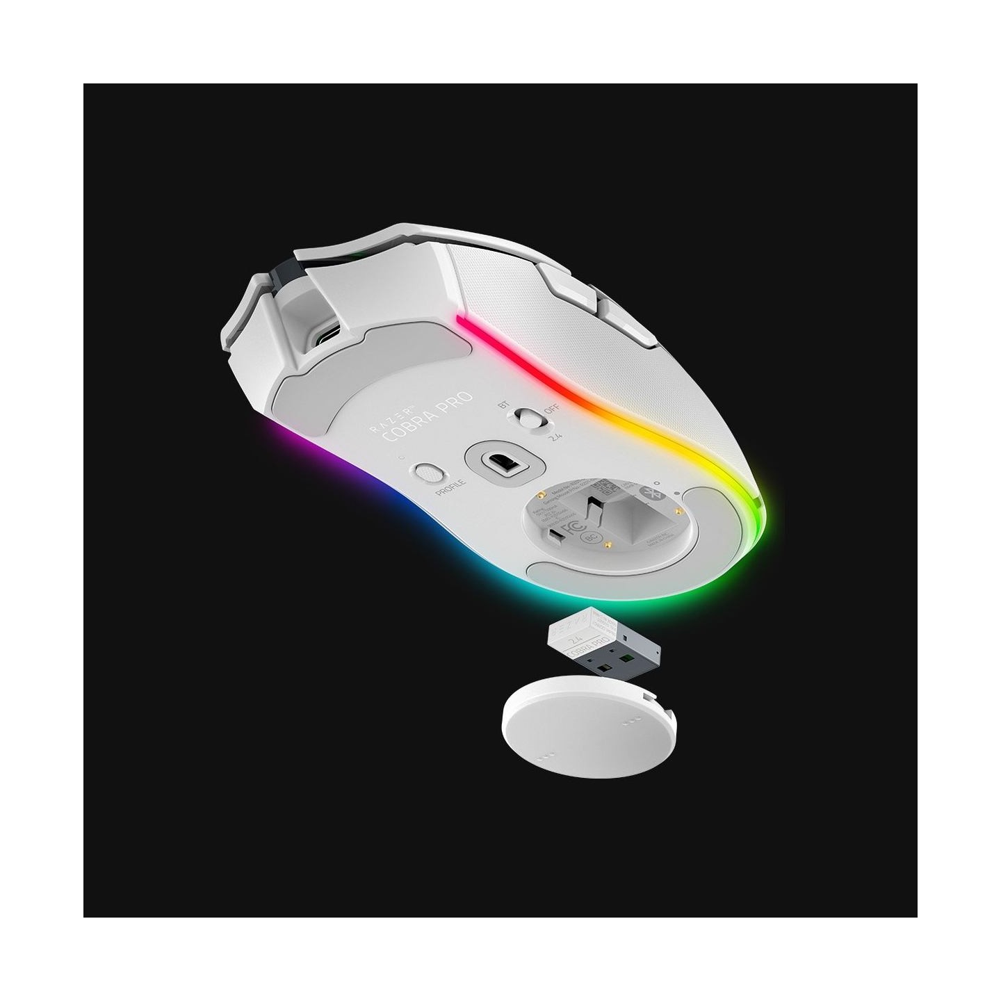 Razer Cobra Pro Gaming Mouse - White