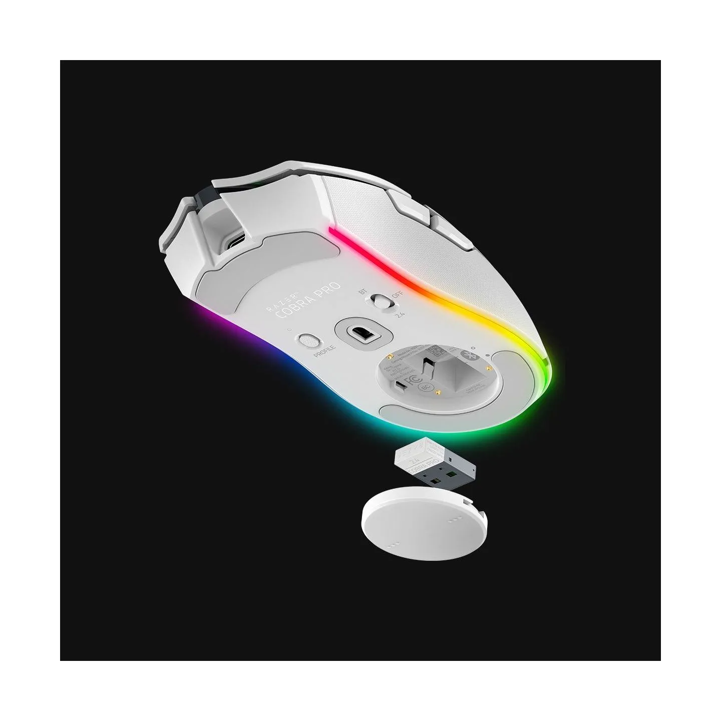 Razer Cobra Pro Gaming Mouse - White
