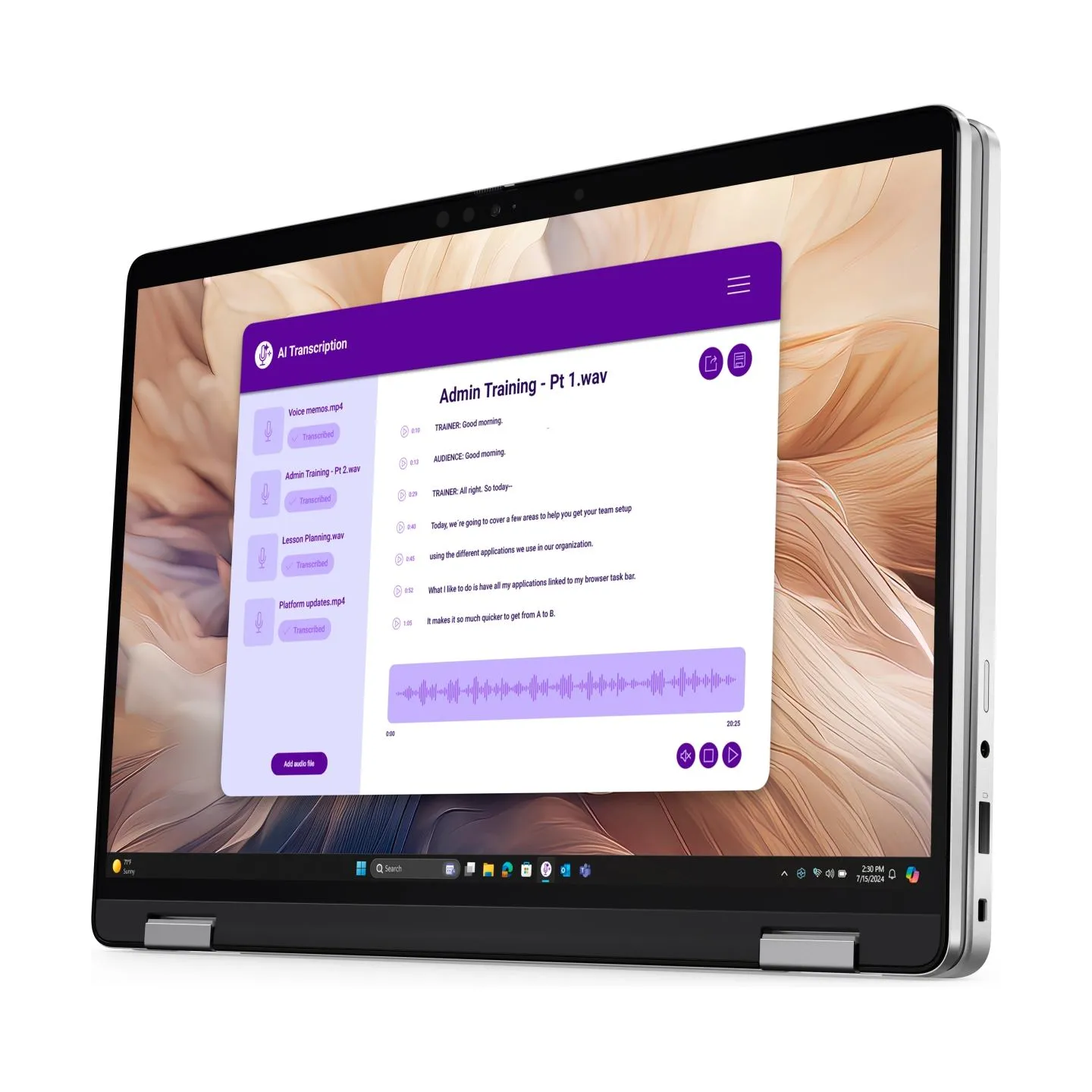 Dell Pro 14 Plus PB14250/U5 235U/16GB/512GB SSD/2in1 14.0" FHD+ Touch/Integrated/FgrPr&SmtCd/Cams & Mic/WLAN + BT/US Backlit Kb/