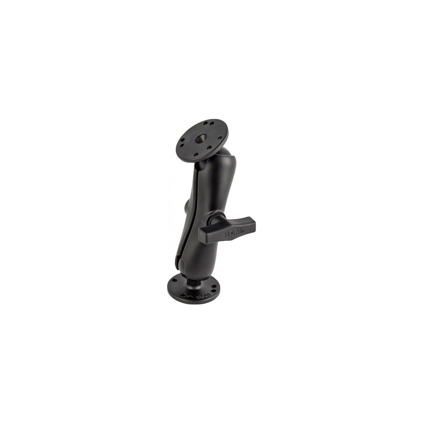 Ram Mounts C-KOKO MEDIUM KIINNITYSVARSI + 2X C-KOKO 1.5" KUULA PYÖREÄ 2.5" ALUSTA
