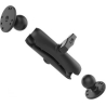 Ram Mounts C-KOKO MEDIUM KIINNITYSVARSI + 2X C-KOKO 1.5" KUULA PYÖREÄ 2.5" ALUSTA