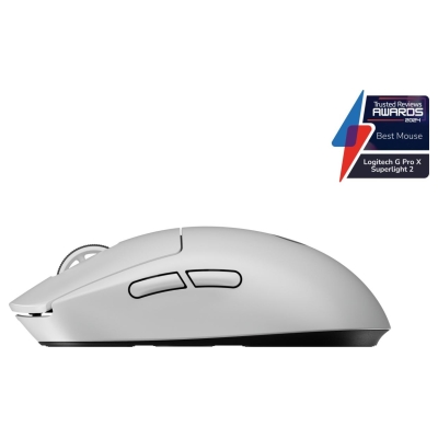 Logitech G PRO X SUPERLIGHT 2 LIGHTSPEED Gaming Mouse - WHITE - 2.4GHZ - EER2