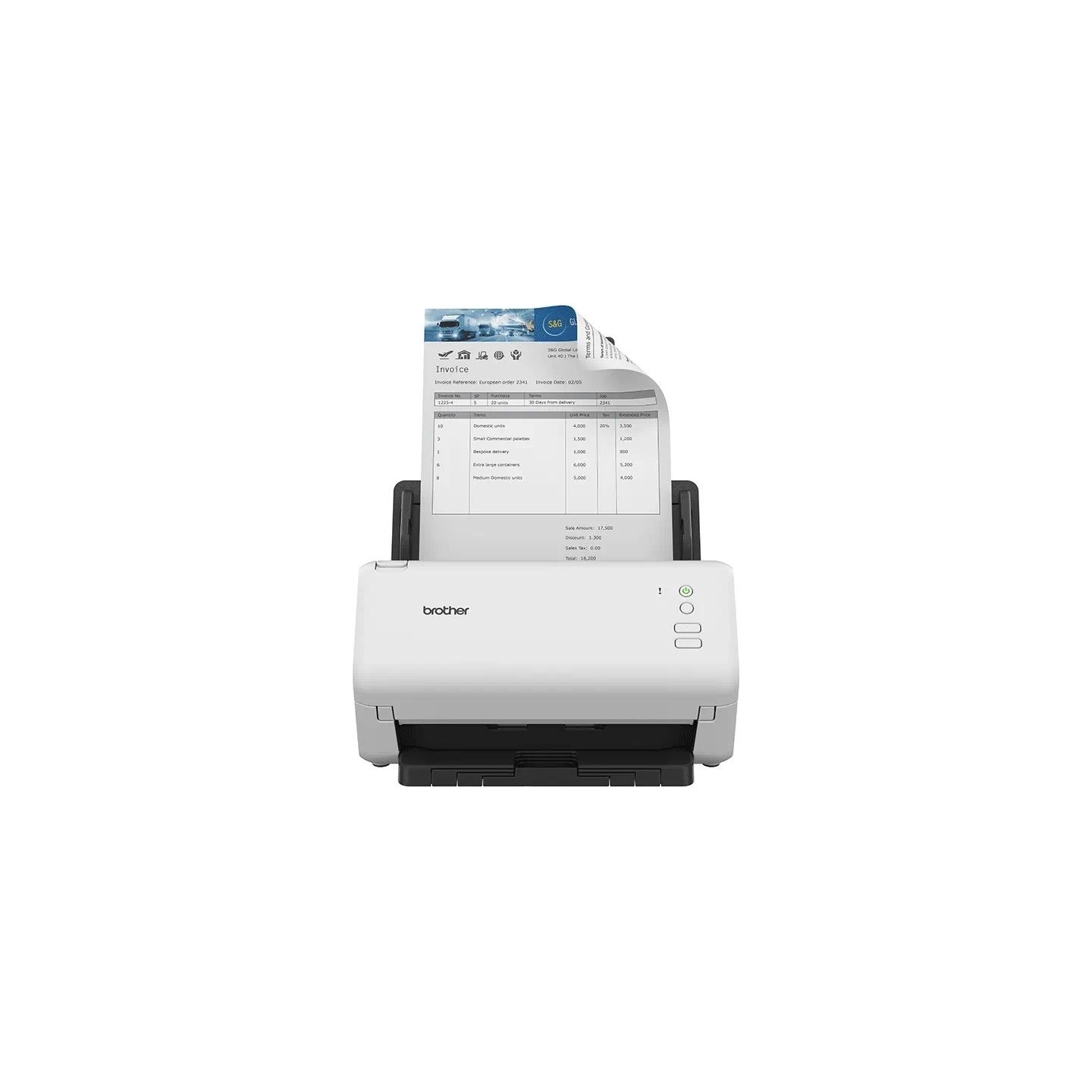 Brother | Desktop Document Scanner | ADS-4100 | Colour | Wired