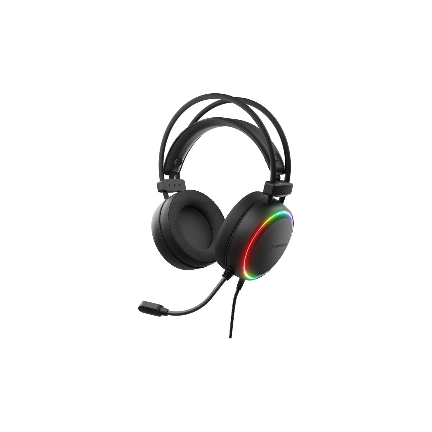 Genesis Gaming Headset | Neon 613 G2 | Wired | Over-ear | Microphone | Black