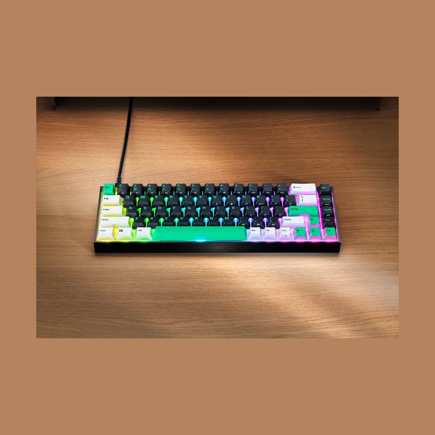 Razer | Reclusa X Mini 65% | Mechanical Gaming Keyboard | Wired | US | Razer Mechanical Switches Gen-3 (Tactile) | Black