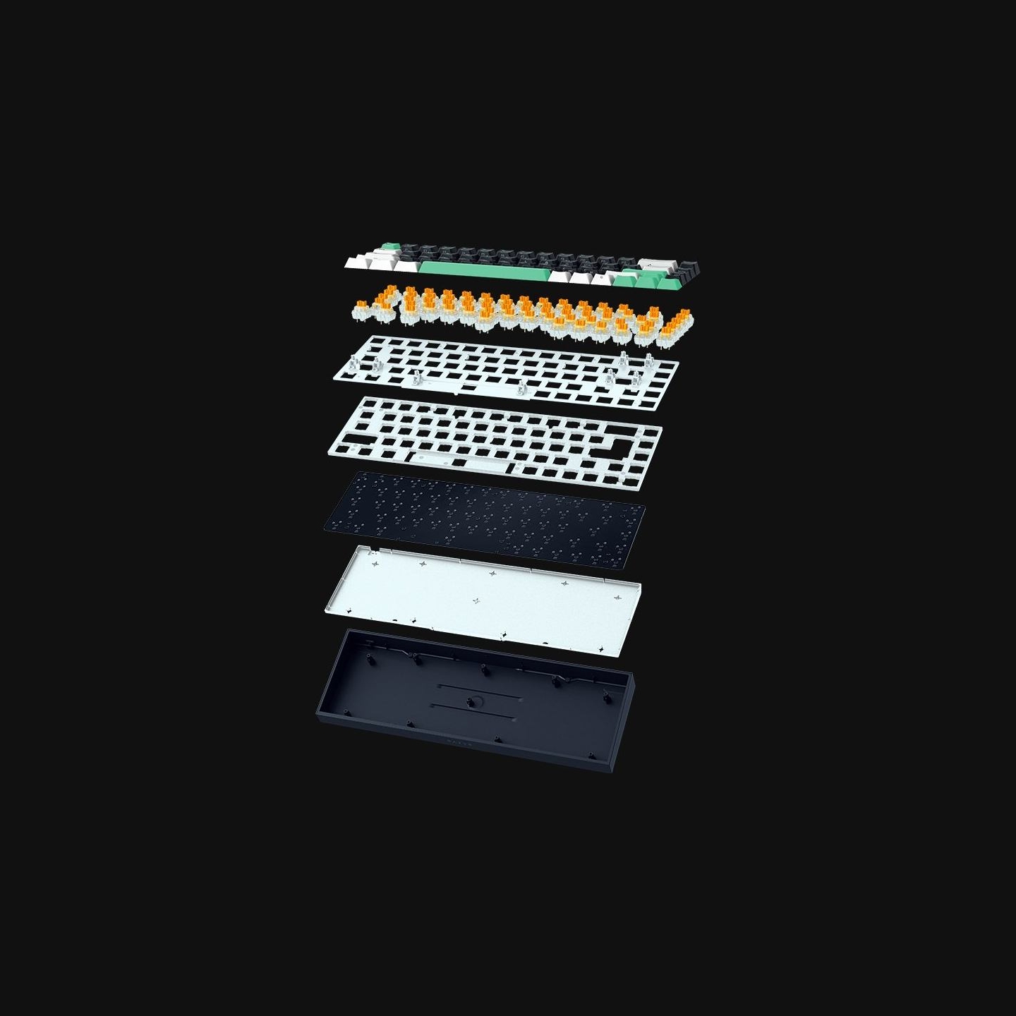 Razer | Reclusa X Mini 65% | Mechanical Gaming Keyboard | Wired | US | Razer Mechanical Switches Gen-3 (Tactile) | Black