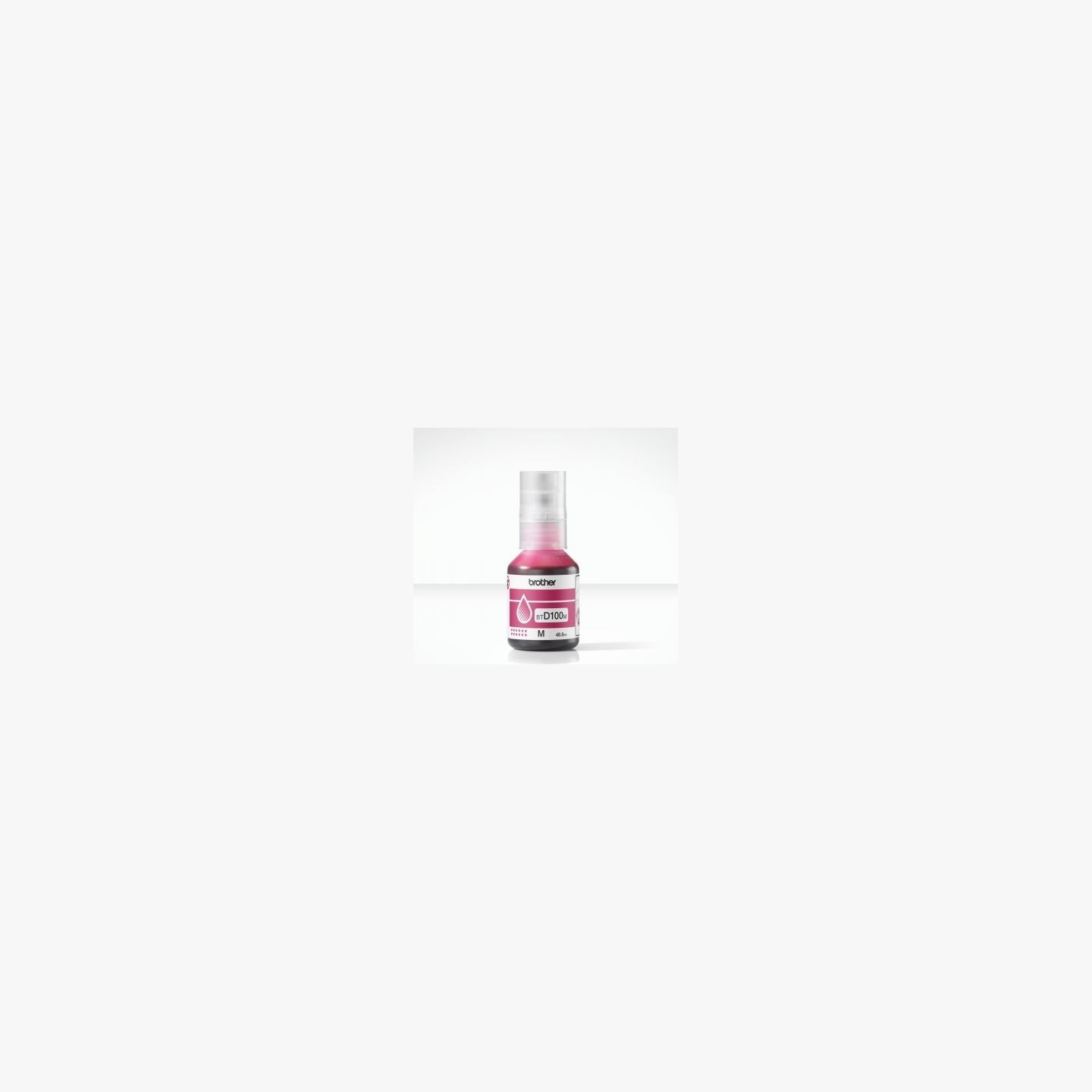 Brother BTD100M MAGENTA INK BOTTLE - 5,000 PAGES