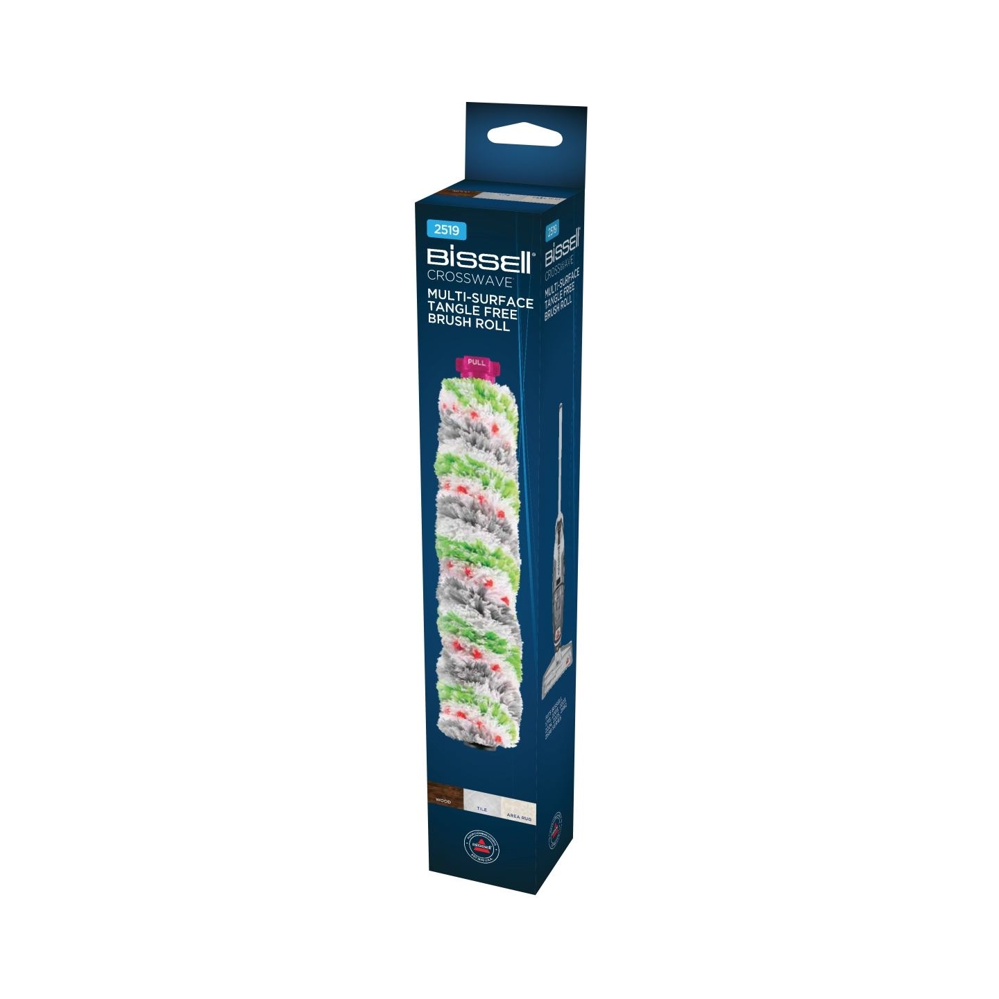 Bissell | Multi-Surface Tangle Free Pet Brush Roll for CrossWave, Stick Vacuum Accessories | No ml | 1 pc(s)