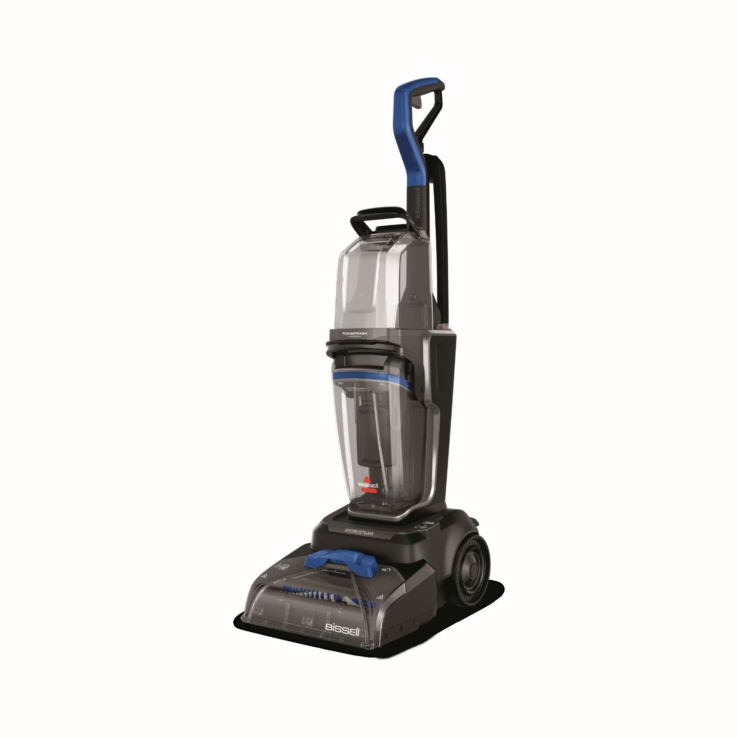 Bissell Carpet Cleaner | PowerWash Hydrosteam | Corded operating | Washing function | 1400 W | Black/Cobalt Blue