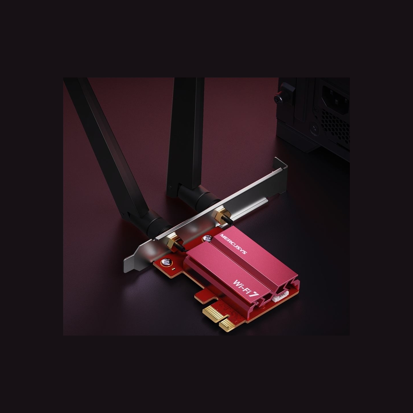 Mercusys BE9300 WiFi 7 Bluetooth 5.4 PCIe Adapter | MA47BE