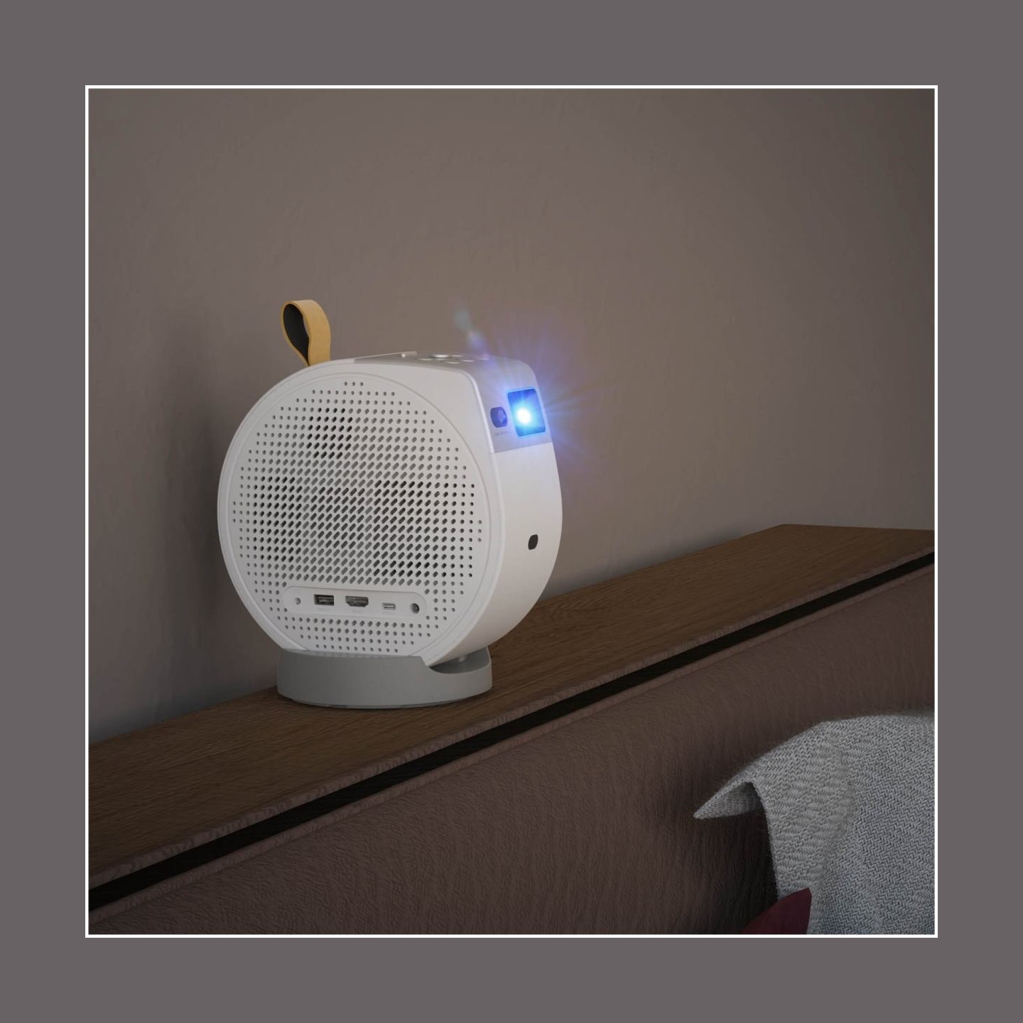 Benq | GV50 | Full HD (1920x1080) | 500 ANSI lumens | White/Grey | Wi-Fi