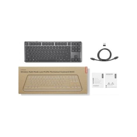 Lenovo WIRELESS MULTI-MODE MECHANICAL KEYBOARD NORDIC