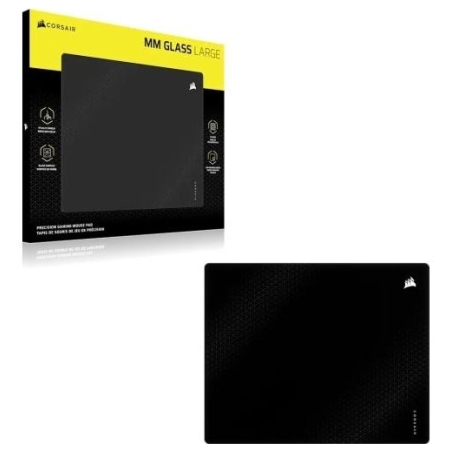 Corsair Gaming mouse pad MM Glass Large Precision - black