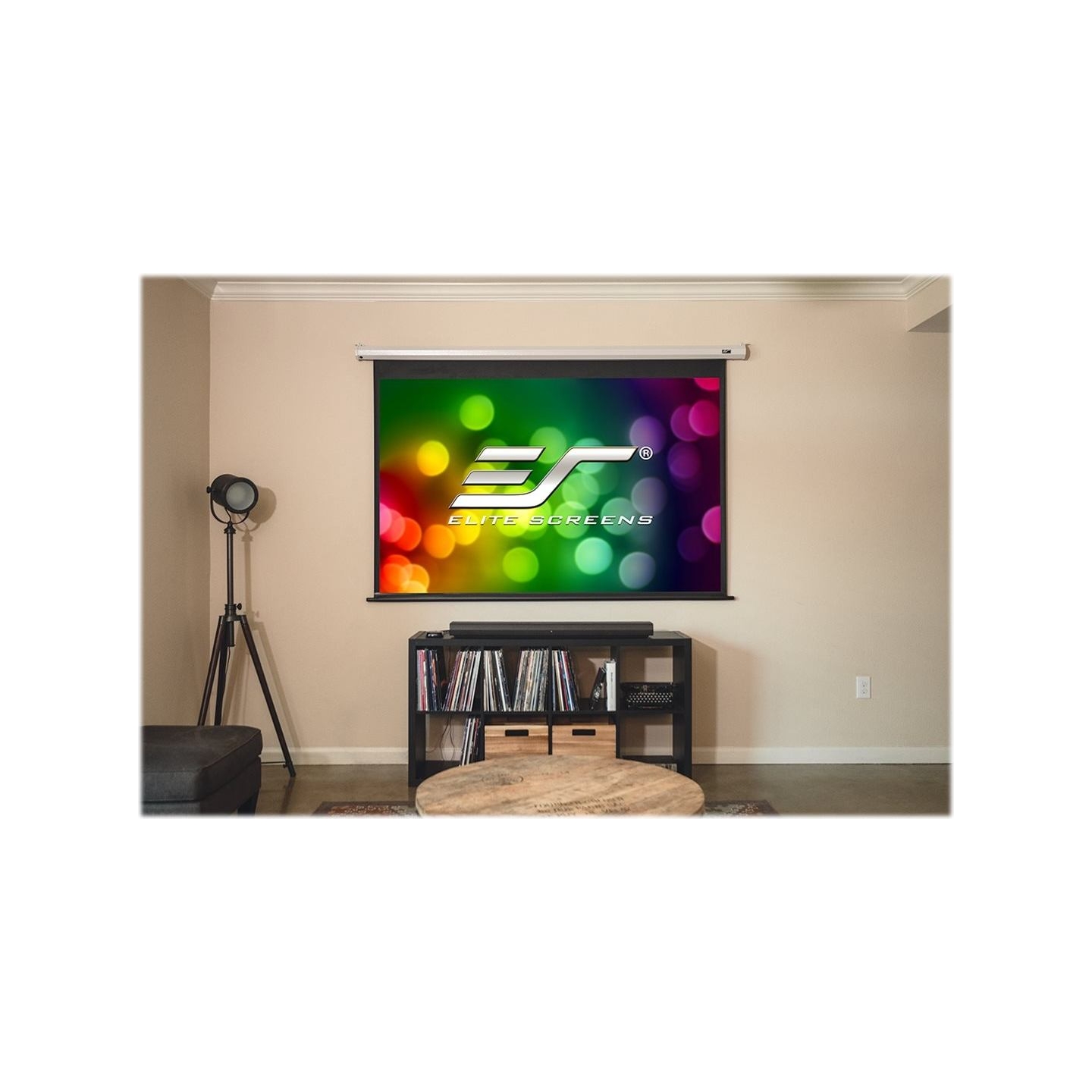 Elite Screens | Spectrum Series | Electric120V | Diagonal 120 " | 4:3 | Viewable screen width (W) 244 cm | White