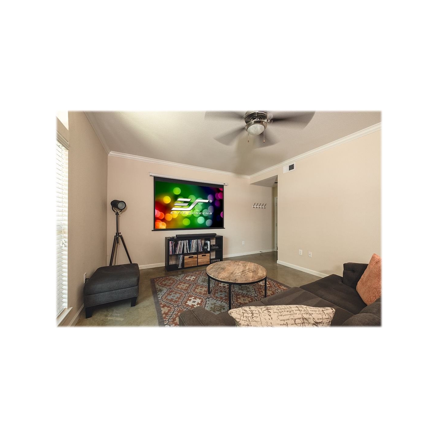 Elite Screens | Spectrum Series | Electric120V | Diagonal 120 " | 4:3 | Viewable screen width (W) 244 cm | White