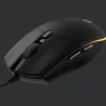 Logitech G203 LIGHTSYNC Corded Gaming Mouse - BLACK - USB