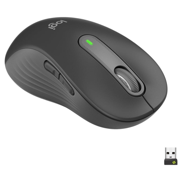 Logitech Wireless Mouse M650 L left handed Graphite (910-006239) / 910-006239