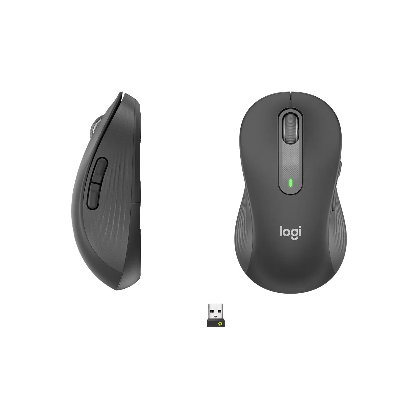 Logitech Wireless Mouse M650 L left handed Graphite (910-006239) / 910-006239