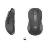 Logitech Signature M650 L Left Wireless Mouse, RF Wireless + Bluetooth, 2000 DPI, Graphite | Logitech